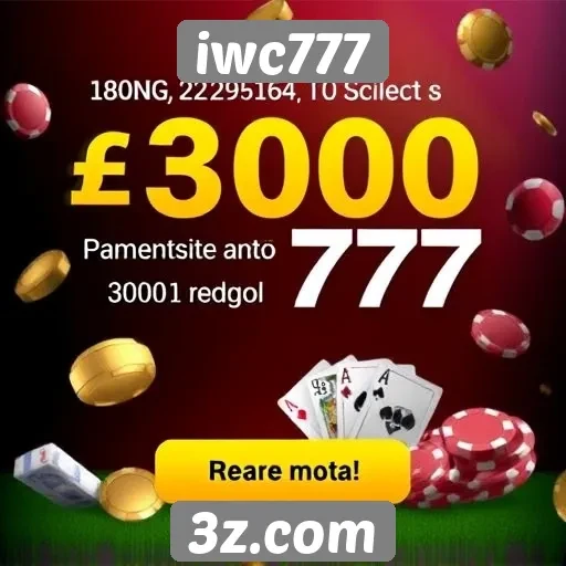 Ofertas e bônus disponíveis na plataforma iwc777